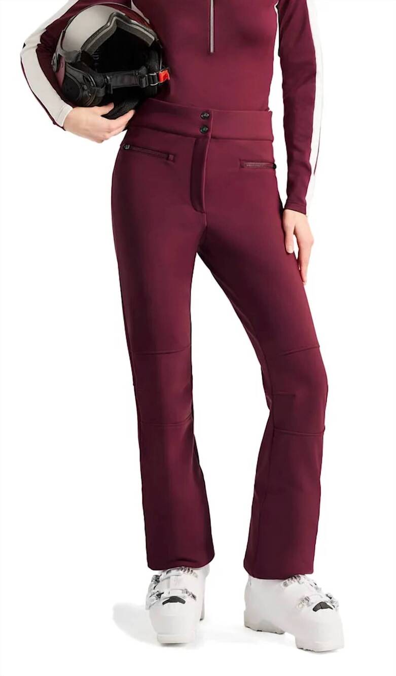 NEW FUSALP women's diana high rise ski pants in acajou
